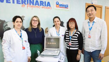 UNINGÁ amplia tecnologia na Clínica Veterinária com novo aparelho de ultrassonografia