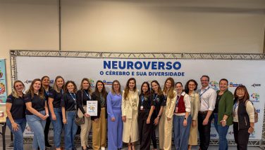 Acadêmicos da Uningá apresentam projetos na exposição ‘Neuroverso’; mostra segue até 14 de agosto na UEM