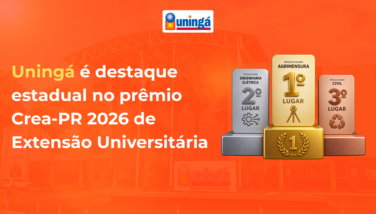 Uningá conquista três posições de destaque no Prêmio Crea-PR de Extensão Universitária 2026